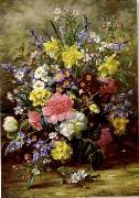 unknow artist Floral, beautiful classical still life of flowers.105 china oil painting reproduction